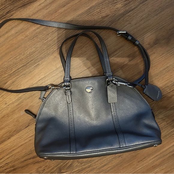 Coach Sierra Silver Satchel - Picture 1 of 8
